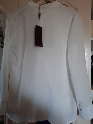 Kata & Pippa Ivory Blouse , NEW With Tags , Size L (UK 14)