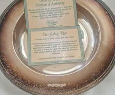 Weir & Sons silver dish