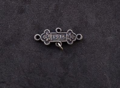 St. John Ambulance Brigade , 1916 , Silver , Medal Date Bar