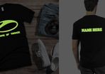Personalised ASOT a state of trance t-shirt glow in the dark t-shirt Armin Van Buuren dj t-shirt