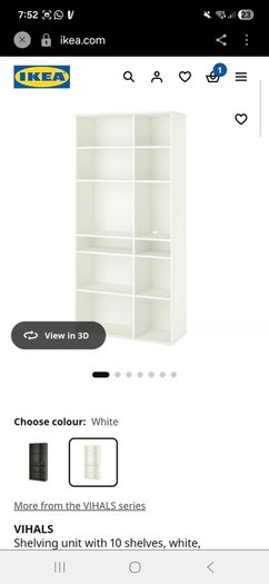 Ikea shelving unit