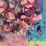 Original Abstract Painting Floral Art Contemporary irish  Art Image 5