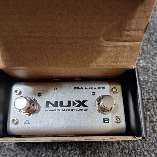 Nux nmp-2 dual footswitch