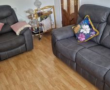 3 &2 Reclining sofa