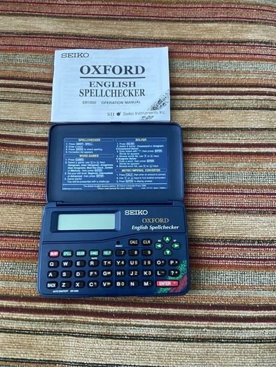 Electronic Spell Checker [Oxford English]