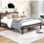 King Size Bed Frame Metal Image 2