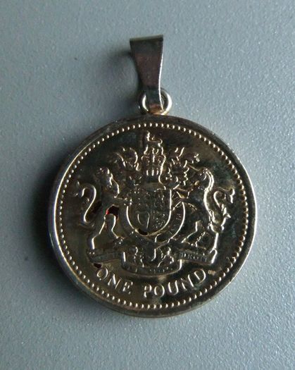Pound Coin Medallion