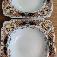 2 pcs Antique Desert bowls