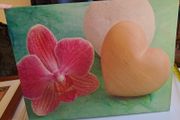 Orchid canvas