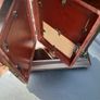 Gorgeous Wooden Vintage/Antique Curio Photo Table Cabinet Image 7