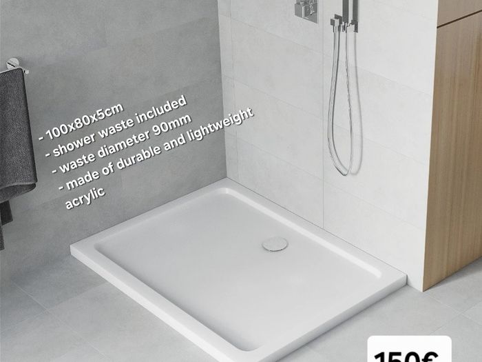 Shower Tray 1000x800