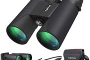 High Power Binoculars, Kylietech 12x42 Binocular for Adults with BAK4 Prism, FMC Lens, Fogproof &amp; Waterproof Great for Bird Watching Travel Stargazing Hunting Concerts Smartphone Adapter Included (FREE POSTAGE)
