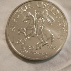 Austria 2019 Leopold V Silver Bullion Coin . 31.1 g