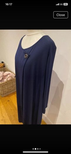 Navy tulip dress size 16