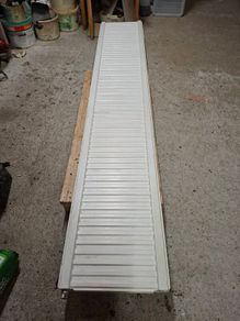 Double panel radiator