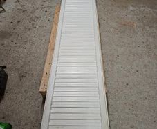 Double panel radiator