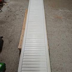 Double panel radiator