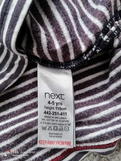 NEXT boy's long sleeve top.age 4/5