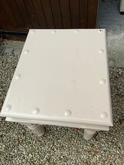 Small cream table