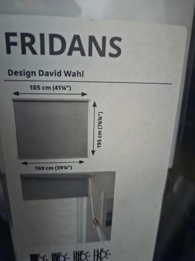 fridans blind grey