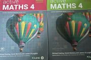 Active Maths 4 (Books 1, 2) 2nd Edition, UNUSED Ebook Codes Included