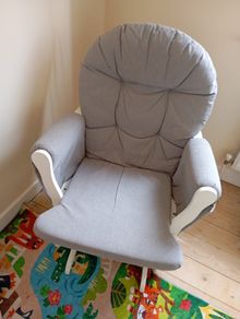 Rocking Chair and Footstool