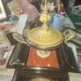 Rare 19th-century 1867 until 1889 French Architectural Mantel Clock by Samuel Marti, Enamel Dial In Working Condition, Image 9