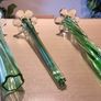 Three vintage elephant foot vases Image 2