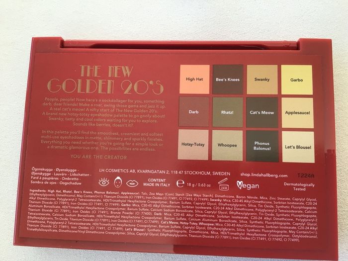 Brand New Linda Hallberg H The New Golden 20s