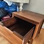 Solid oak Chest of drawers + bedside cabinet Image 5