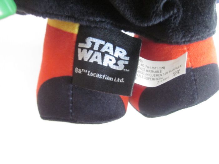 Star Wars Boba Fett Plush Stuff Toy Plastic Head 2021 Mattel