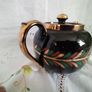 Sadler teapot, vintage black teapot Image 3