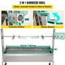 Rotisserie Grill, 132lbs Stainless Steel BBQ Pig Lamb Spit Grill Roaster, Roasting Box with 40W Motor & Adjustable Height Image 3