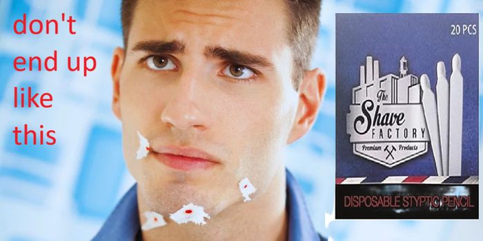 Disposable Styptic Shaving Sticks. Free Post.