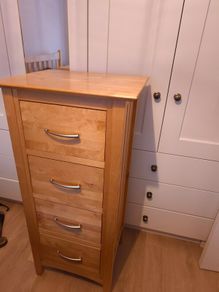 Solid Oak Chest Of Drawers
