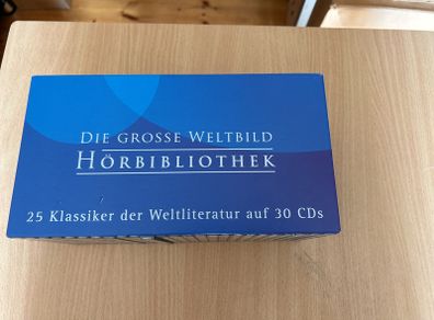 Die grosse Weltbild-Horbibliothek: 25 Klassiker der Weltliteratur auf 30 CD's (R10)