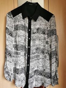 Karen millen silk blouse UK 10