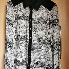 Karen millen silk blouse UK 10