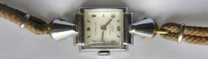 Vintage1930s CAMY Ancre 15 Rubis Ladies Watch Vintage Hand Wind Up Wrist Watch Art Deco Swiss Made Working
