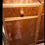 Pair of 1950s Art Deco bedside locker Image 2