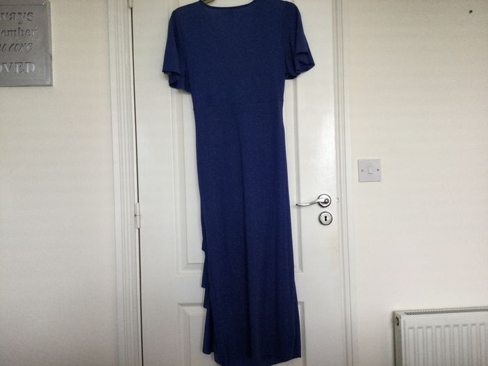 Dress royal blue glitter size L