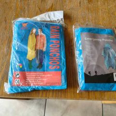 Rain ponchos