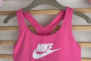bra top Nike size large dri-fit pink