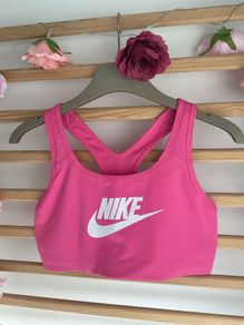 bra top Nike size large dri-fit pink