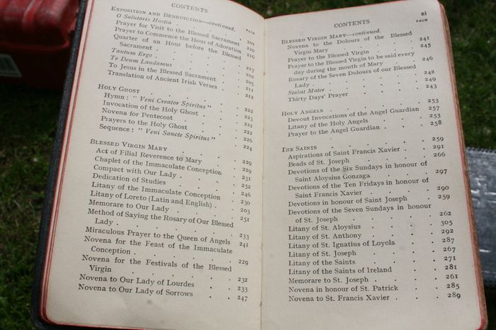 Antique Prayers and Missals
