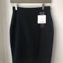 Vila High Waisted black skirt size small New Image 3