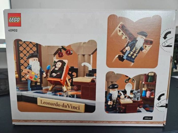 Lego Tribute To Leonardo da Vinci 40902