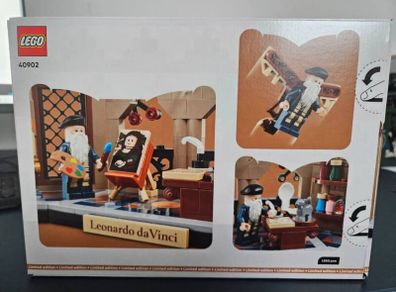 Lego Tribute To Leonardo da Vinci 40902