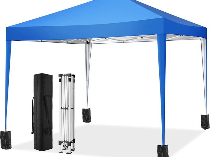 Folding Gazebo 3 x 3 m Waterproof UV Protection Gazebo Popup Garden Tent