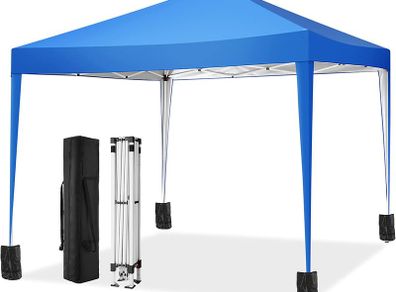 Folding Gazebo 3 x 3 m Waterproof UV Protection Gazebo Popup Garden Tent